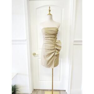 Beautiful Plaid Side Ruffle Dress